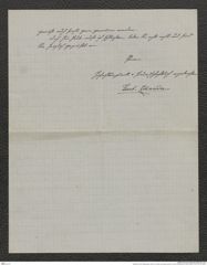Nachlass Franz Steindachner, Brief von Gustav Schneider (senior) an Franz Steindachner (05.08.1880), Inv.Nr. 461.20, Seite 4